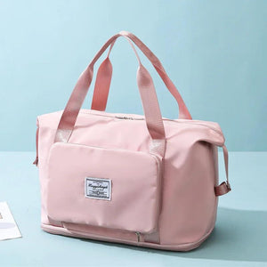 Large Foldable Travel Bag Waterproof Luggage Tote Gym Duffel Bag