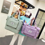 Large Foldable Travel Bag Waterproof Luggage Tote Gym Duffel Bag