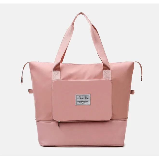 Large Foldable Travel Bag Waterproof Luggage Tote Gym Duffel Bag