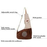 Breathable Mesh Adjustable Pet Bag Backpack