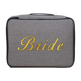 Waterproof Travel Credentials Passport Wallet Bride Print Briefcase