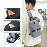 Men Ultralight Backpack Soft Polyester School Laptop Waterproof Travel Shopping