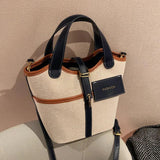 Canvas Tote Bag Messenger Duffle Storage