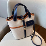 Canvas Tote Bag Messenger Duffle Storage