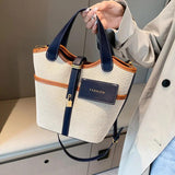 Canvas Tote Bag Messenger Duffle Storage