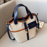 Canvas Tote Bag Messenger Duffle Storage