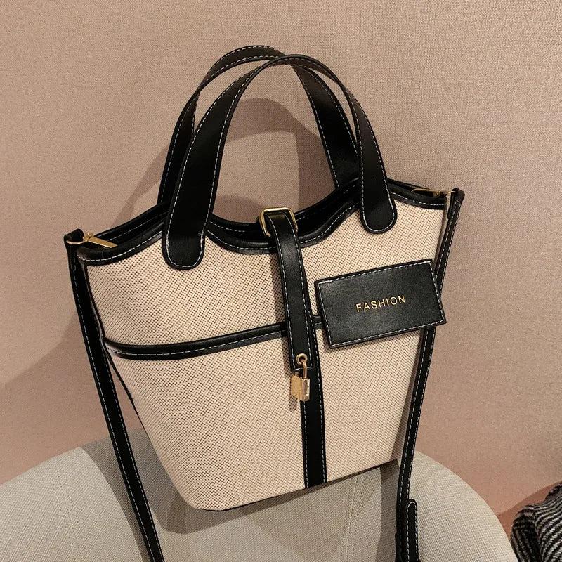 Canvas Tote Bag Messenger Duffle Storage