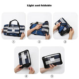 Women's Waterproof Travel Duffel Bag for Dry/Wet Use