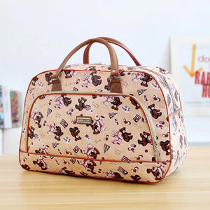 Outdoor Vintage Waterproof Carry On Luggage Travel Bag