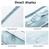 6PCS Lingerie Travel Organiser Set Packing Cube Mesh Bag