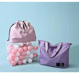 Women's Large Capacity Shoulder Bag for Fitness and Travel