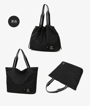 Women's Large Capacity Shoulder Bag for Fitness and Travel