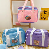 Large Capacity Women's Travel Shoulder Bag School Handbag Tote Shopper