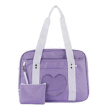 Large Capacity Women's Travel Shoulder Bag School Handbag Tote Shopper