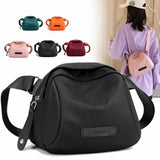 Single Canvas Shoulder Bag Women Oxford Travel Sport Bag