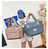 Waterproof Folding Travel Bags Multifunctional Duffle Handbag