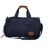 Large Capacity Retro Denim Travel Handbag Duffle Bag Unisex Travel Crossbody Bag