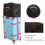 Large Capacity Travel Bag Foldable Clothes Storage Dustproof Luggage Bag