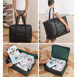 Large Capacity Travel Bag Foldable Clothes Storage Dustproof Luggage Bag