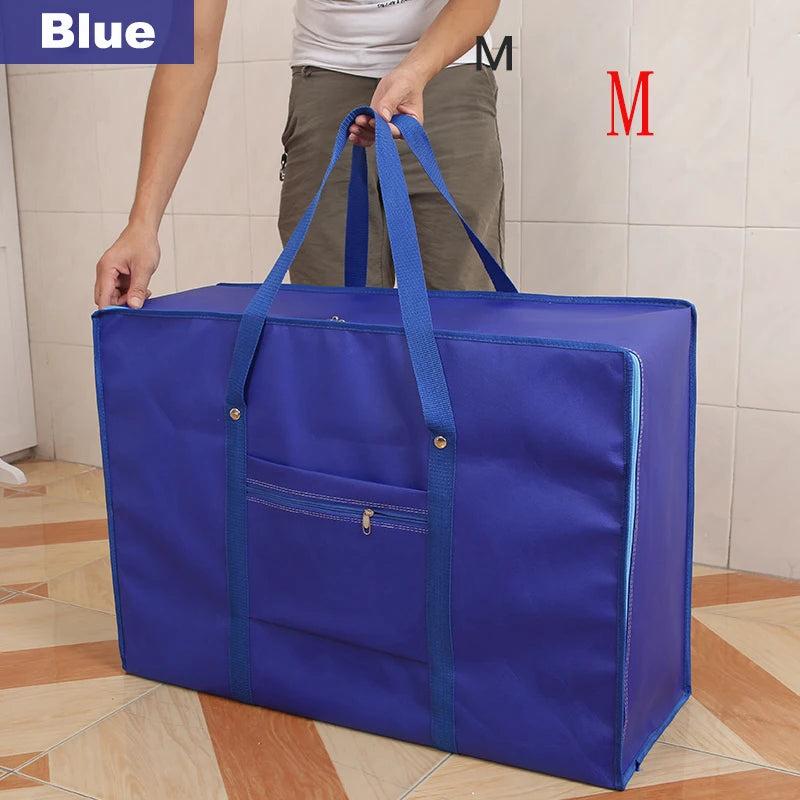 Large Capacity Travel Bag Foldable Clothes Storage Dustproof Luggage Bag