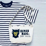 Monkey Head Print Shoulder Messenger Bag Vintage Canvas Casual Bag