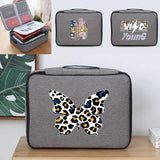 Wild Print Waterproof Briefcase Handbag for Travel - Men & Women