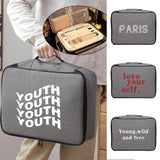 Large Lockable Business Document Organizer Folder Handbag