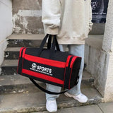 Multifunction Sport Gym Bags Unisex Handbags Nylon Pockets Trip