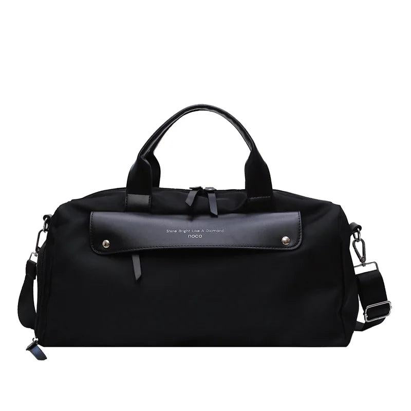 Women Waterproof Gym Duffle Bag with Wet Dry Separation Shoe Bag