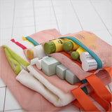 Thicken Travel Bag Portable Mesh Bag Clothes Underwear Hanging Pouch