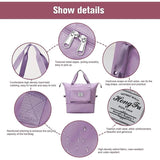 Waterproof Folding Travel Bags Tote Luggage Women Large Capacity Duffle Hand