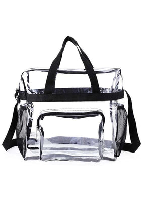 Waterproof Clear Tote Bag with Handle for Women