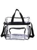 Waterproof Clear Tote Bag with Handle for Women