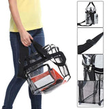 Waterproof Clear Tote Bag with Handle for Women