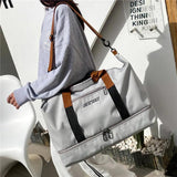 Large-capacity Travel Bag Dry Wet Separation Handbag Light Storage Bag