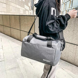 Canvas Duffel Gym Bag Men Women Foldable Weekender Organizer