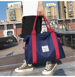 Female Large Capacity Travel Bag Weekend Suitecase Overnight Carry-ons Side Gym