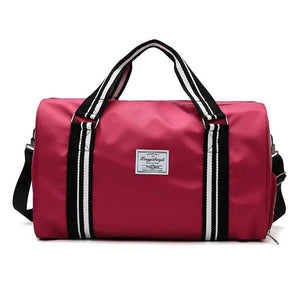 Yoga Gym Bag with Shoe Compartment and Wet-Dry Separation