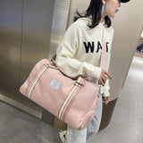 Yoga Gym Bag with Shoe Compartment and Wet-Dry Separation