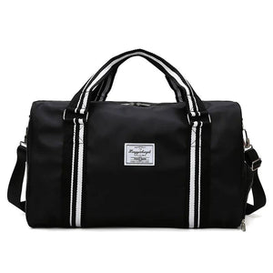 Yoga Gym Bag with Shoe Compartment and Wet-Dry Separation