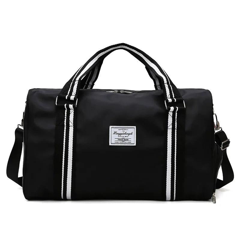 Yoga Gym Bag with Shoe Compartment and Wet-Dry Separation