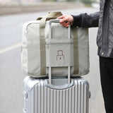 Nylon Foldable Travel Bags Unisex Large Luggage Bag