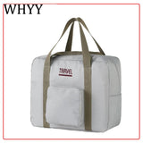 Nylon Foldable Travel Bags Unisex Large Luggage Bag