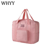 Nylon Foldable Travel Bags Unisex Large Luggage Bag