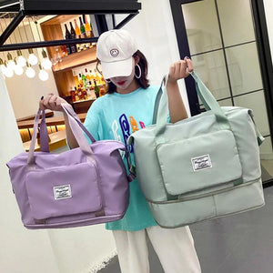 Waterproof Folding Travel Bag Portable Large Capacity Handbags Men and Women Duf