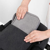 Gray USB Cable Storage Bag Travel Kit Tablet Protective Accessories