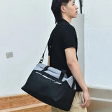 Men's Large Capacity Travel Bag Gym Fitness Yoga Crossbody Shoulder Bag