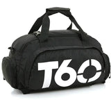 T60 Waterproof Gym Sports Bags Men Women Molle Fitness Training Backpacks