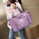Women's Waterproof Travel Tote Bag Large Capacity Duffle Handbag