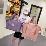 Women Tote Waterproof Luggage Bag Gym Shoulder Handbag Sport Travel